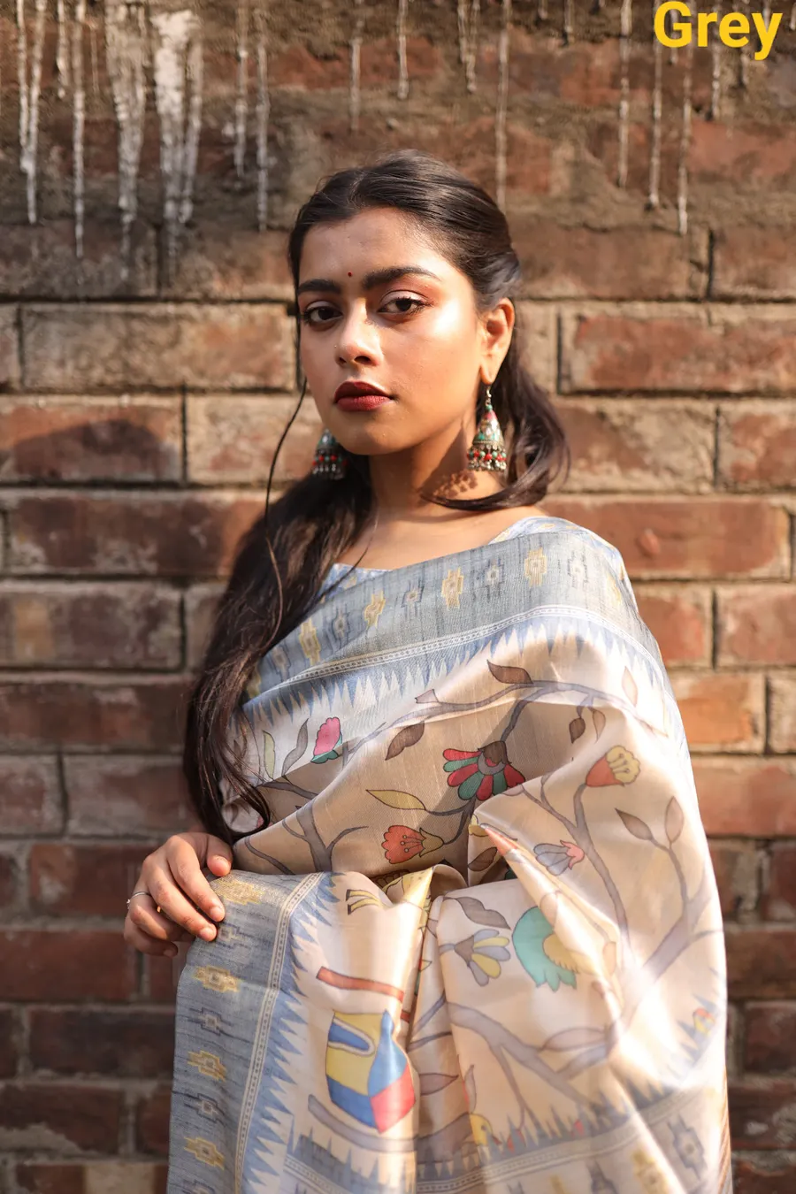 Light Weight Soft Tussar Silk Saree 